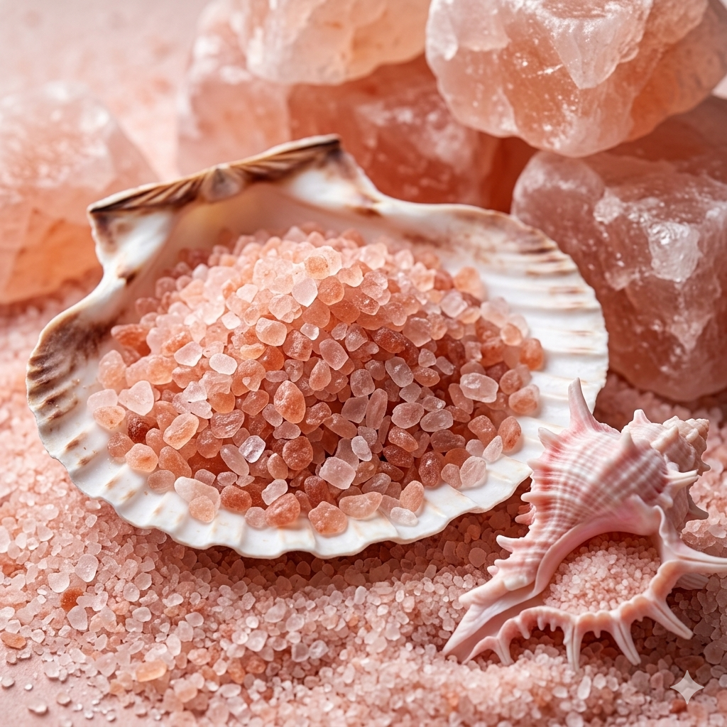 Medium Crystals Pink Salt